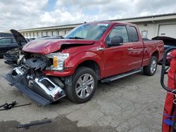 Salvage cars for sale from Copart Louisville, KY: 2021 Ford F150 Super Cab