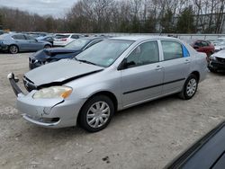 Salvage cars for sale at North Billerica, MA auction: 2008 Toyota Corolla CE