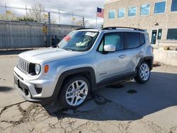 Salvage cars for sale at Littleton, CO auction: 2021 Jeep Renegade Latitude