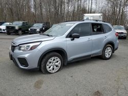 Salvage cars for sale at Assonet, MA auction: 2019 Subaru Forester