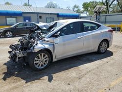 Salvage cars for sale at Wichita, KS auction: 2014 Hyundai Elantra SE