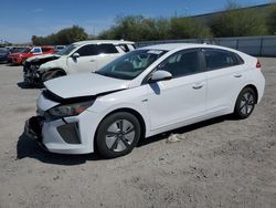 Vehiculos salvage en venta de Copart Las Vegas, NV: 2017 Hyundai Ioniq Blue