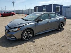 Salvage cars for sale at Greenwood, NE auction: 2020 Nissan Sentra SR