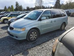 Salvage cars for sale from Copart Graham, WA: 2003 Honda Odyssey EXL