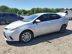 Salvage cars for sale at Conway, AR auction: 2016 Toyota Corolla L