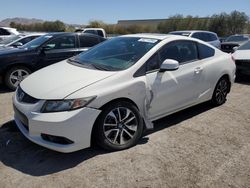 Salvage cars for sale at Las Vegas, NV auction: 2013 Honda Civic EX