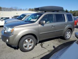 Salvage cars for sale at Exeter, RI auction: 2010 Honda Pilot EXL