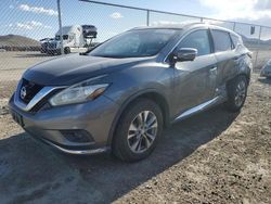 Nissan Murano s salvage cars for sale: 2015 Nissan Murano S