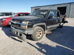 Salvage trucks for sale at Kansas City, KS auction: 2003 Chevrolet Silverado K1500