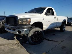 Vehiculos salvage en venta de Copart Grand Prairie, TX: 2006 Dodge RAM 2500 ST