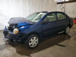 Salvage cars for sale from Copart Ebensburg, PA: 2005 Toyota Corolla CE