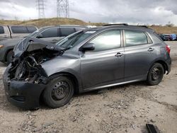 Salvage cars for sale at Littleton, CO auction: 2009 Toyota Corolla Matrix S