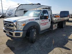 Salvage cars for sale from Copart Woodhaven, MI: 2011 Ford F550 Super Duty