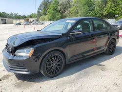 Salvage cars for sale at Knightdale, NC auction: 2017 Volkswagen Jetta SE