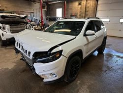Salvage cars for sale from Copart Ontario Auction, ON: 2021 Jeep Cherokee Limited