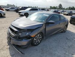 Salvage cars for sale at Houston, TX auction: 2020 Honda Civic LX