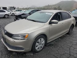 Salvage cars for sale from Copart Colton, CA: 2012 Volkswagen Jetta SE