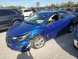 Salvage cars for sale at Bridgeton, MO auction: 2016 Chevrolet Cruze LT