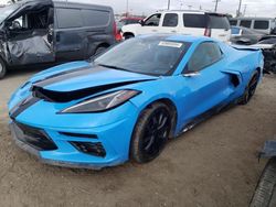 Vehiculos salvage en venta de Copart Los Angeles, CA: 2022 Chevrolet Corvette Stingray 3LT