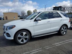 Salvage cars for sale at Moraine, OH auction: 2017 Mercedes-Benz GLE 350 4matic