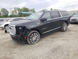 Salvage cars for sale at Spartanburg, SC auction: 2021 GMC Yukon XL Denali