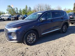 Salvage cars for sale from Copart Portland, OR: 2019 Hyundai Santa FE SE
