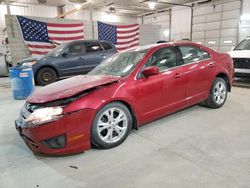 Salvage cars for sale at Columbia, MO auction: 2012 Ford Fusion SE