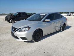 Salvage cars for sale at Arcadia, FL auction: 2017 Nissan Sentra S