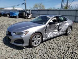 Acura tlx salvage cars for sale: 2023 Acura TLX Technology