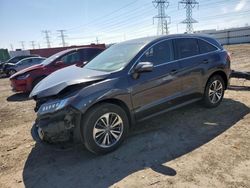 Salvage cars for sale at Elgin, IL auction: 2016 Acura RDX Advance