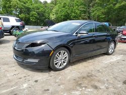 Salvage cars for sale from Copart Austell, GA: 2015 Lincoln MKZ