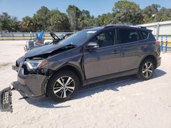 Salvage cars for sale from Copart Fort Pierce, FL: 2017 Toyota Rav4 XLE
