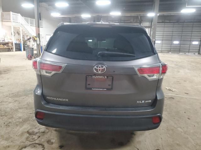 2016 Toyota Highlander XLE