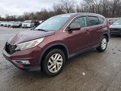 Salvage cars for sale from Copart Ellwood City, PA: 2015 Honda CR-V EX