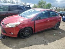Salvage cars for sale from Copart Baltimore, MD: 2012 Ford Focus SE