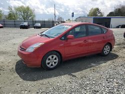 Salvage cars for sale from Copart Mebane, NC: 2007 Toyota Prius