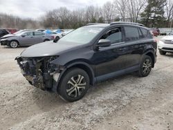 Salvage cars for sale at North Billerica, MA auction: 2017 Toyota Rav4 LE