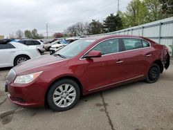 Salvage cars for sale from Copart Moraine, OH: 2010 Buick Lacrosse CX