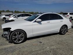 Salvage cars for sale at Antelope, CA auction: 2017 Mercedes-Benz C300