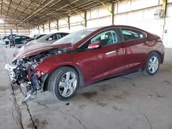 Vehiculos salvage en venta de Copart Phoenix, AZ: 2017 Chevrolet Volt LT