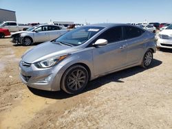 Salvage cars for sale at Amarillo, TX auction: 2014 Hyundai Elantra SE