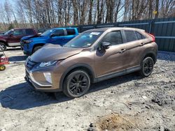 Salvage cars for sale from Copart Candia, NH: 2018 Mitsubishi Eclipse Cross LE