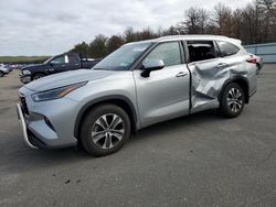 Salvage cars for sale at Brookhaven, NY auction: 2021 Toyota Highlander XLE