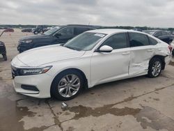 Vehiculos salvage en venta de Copart Grand Prairie, TX: 2018 Honda Accord LX