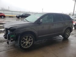 Salvage cars for sale at Dyer, IN auction: 2017 Dodge Journey GT