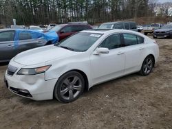 Salvage cars for sale at North Billerica, MA auction: 2012 Acura TL