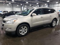 Salvage cars for sale from Copart Ham Lake, MN: 2011 Chevrolet Traverse LT