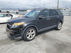 Salvage cars for sale at Sun Valley, CA auction: 2011 Ford Explorer Limited