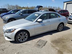 Mercedes-Benz C 300 4matic salvage cars for sale: 2018 Mercedes-Benz C 300 4matic