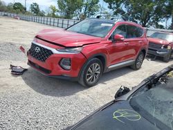 Vehiculos salvage en venta de Copart Riverview, FL: 2020 Hyundai Santa FE SEL